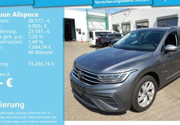 VW Tiguan Allspace 66.805 km 28.291 &euro; Mannheim 68309