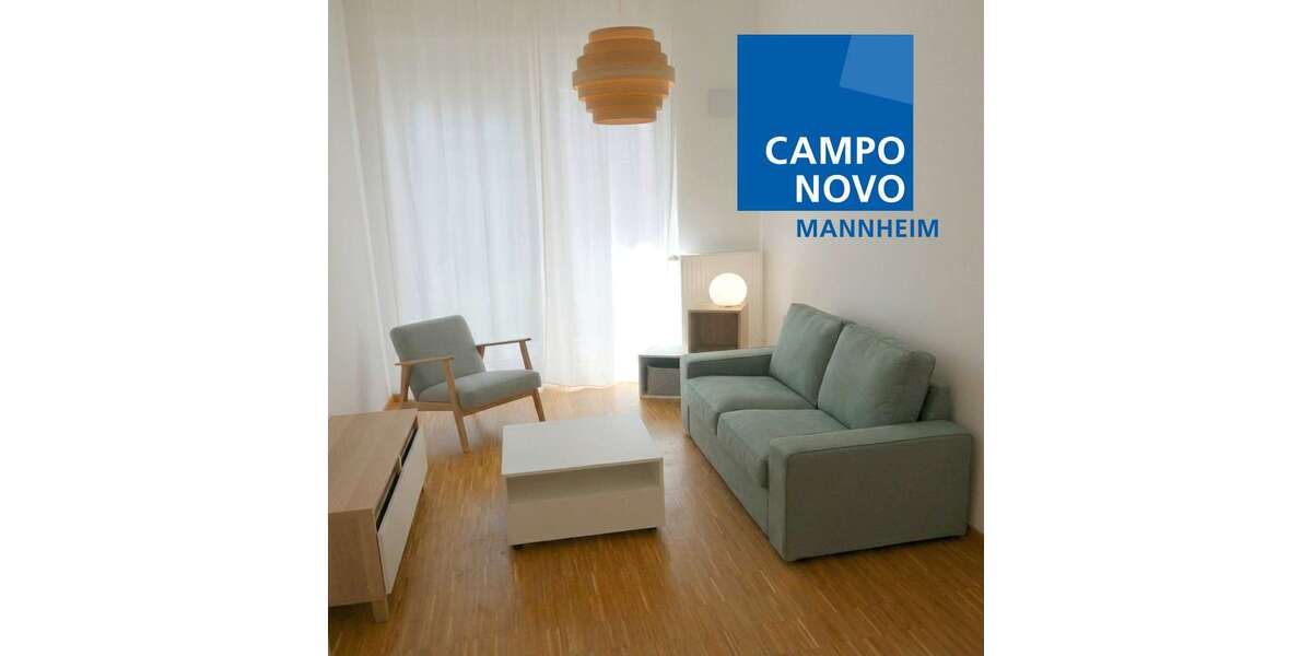 Etagenwohnung Mannheim Käfertal - 1 Zimmer, 42 m&sup2;, 890&euro; | Angebot:24981397