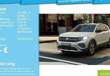 VW T-Cross 9.900 km 25.541 &euro; Mannheim 68309