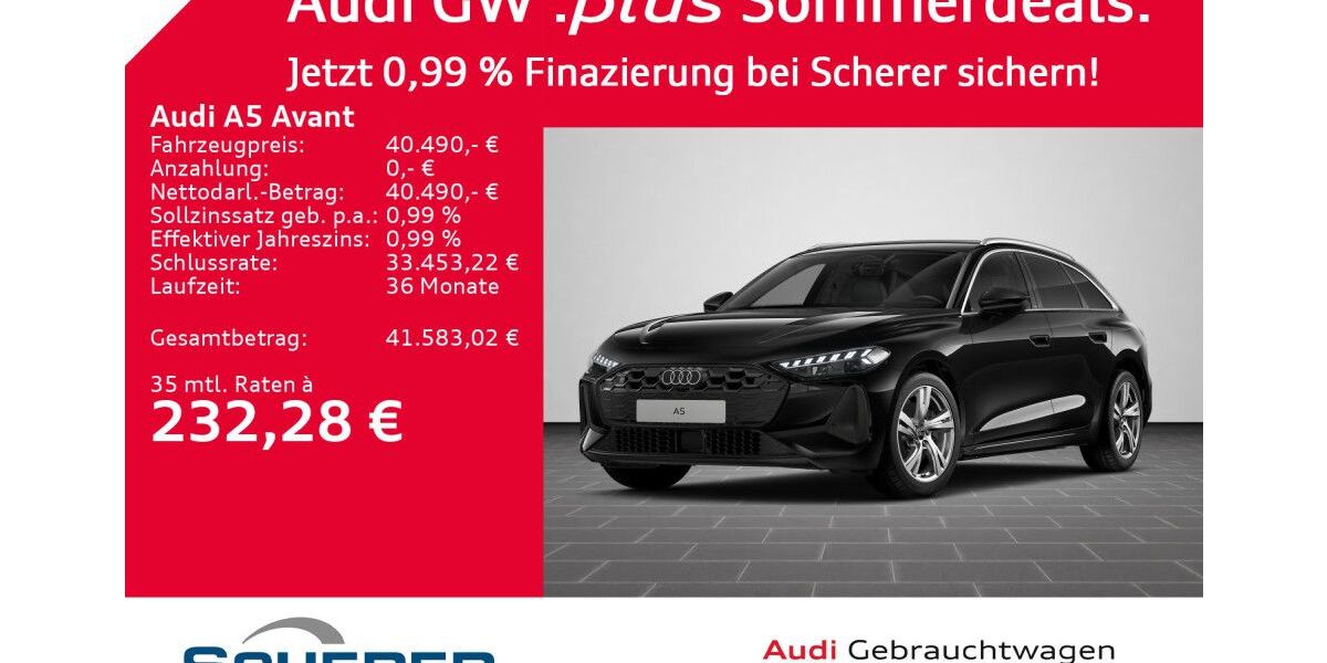 Audi A5 11.265 km 39.449 &euro; Mannheim 68309