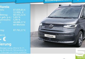 VW T7 California 9.900 km 74.199 &euro; Mannheim 68309