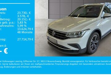 VW Tiguan 65.000 km 23.730 &euro; Sinsheim 74889