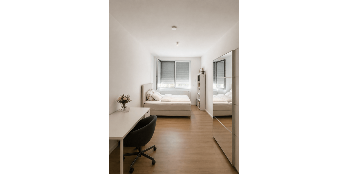 Etagenwohnung Mannheim - 1 Zimmer, 36 m&sup2;, 849&euro; | Angebot:27265940