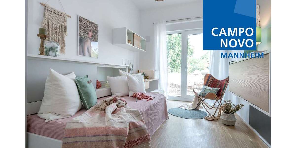 Etagenwohnung Mannheim Käfertal - 1 Zimmer, 21 m&sup2;, 469&euro; | Angebot:27103898